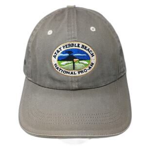 Pebble Beach Collection Baseball Cap Brown OSFM 2010 AT&T National Pro-Am Hat